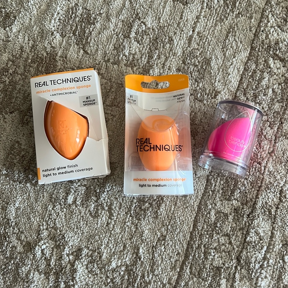 Real techniques 3 beauty blenders